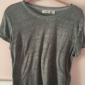 Abercrombie & Fitch gray shirt